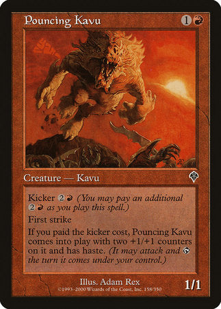 Pouncing Kavu [Invasion] | Exor Games Bridgewater