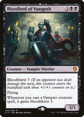 Bloodlord of Vaasgoth [Commander 2017] | Exor Games Bridgewater