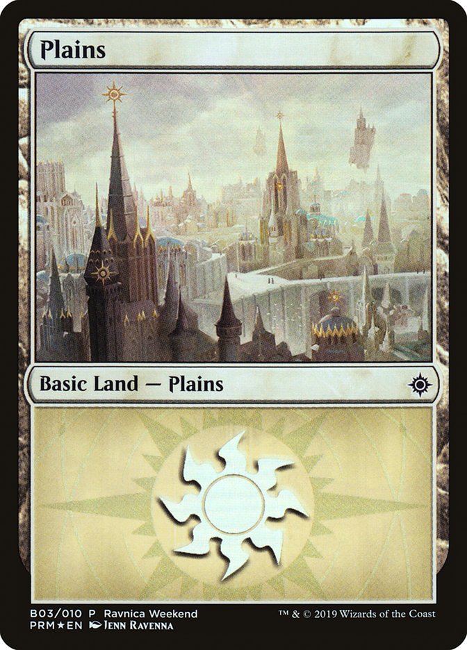 Plains (B03) [Ravnica Allegiance Guild Kit] | Exor Games Bridgewater