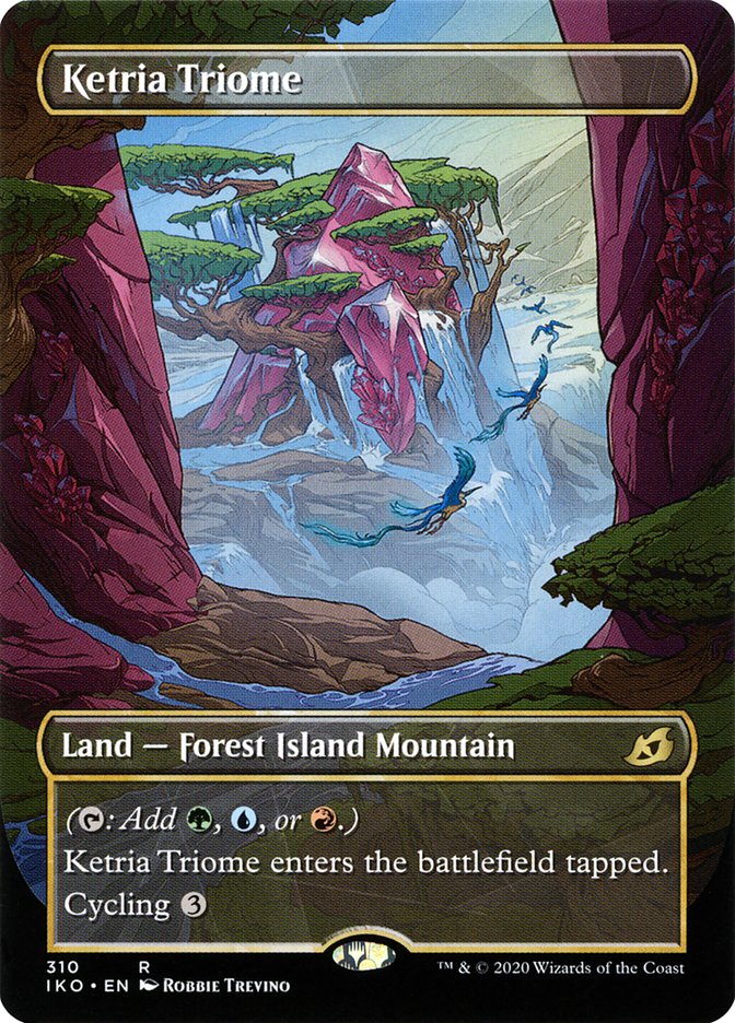 Ketria Triome (Showcase) [Ikoria: Lair of Behemoths] | Exor Games Bridgewater
