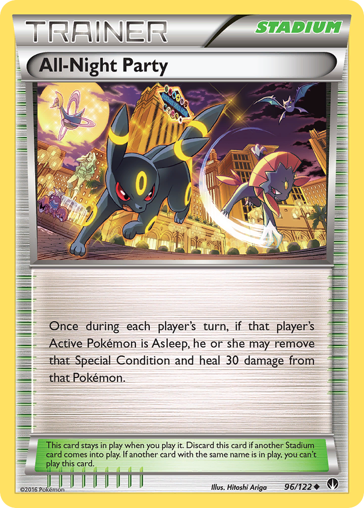 All-Night Party (96/122) [XY: BREAKpoint] | Exor Games Bridgewater