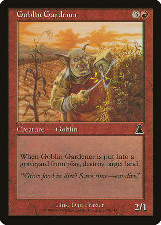 Goblin Gardener [Urza's Destiny] | Exor Games Bridgewater