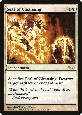 Seal of Cleansing [Friday Night Magic 2005] | Exor Games Bridgewater