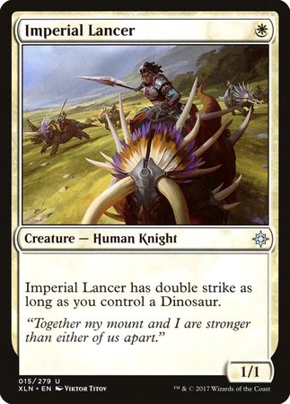 Imperial Lancer [Ixalan] | Exor Games Bridgewater