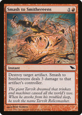 Smash to Smithereens [Shadowmoor] | Exor Games Bridgewater
