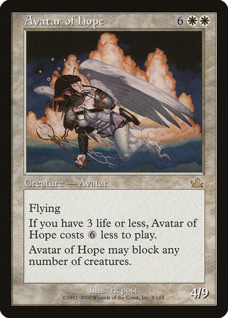 Avatar of Hope [Prophecy] | Exor Games Bridgewater