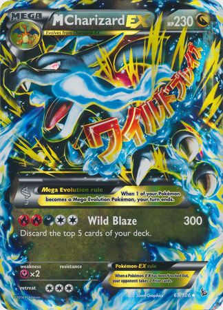 M Charizard EX (69/106) (Jumbo Card) [XY: Flashfire] | Exor Games Bridgewater