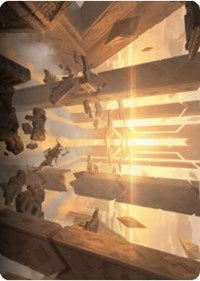 Skyclave Basilica Art Card [Zendikar Rising Art Series] | Exor Games Bridgewater