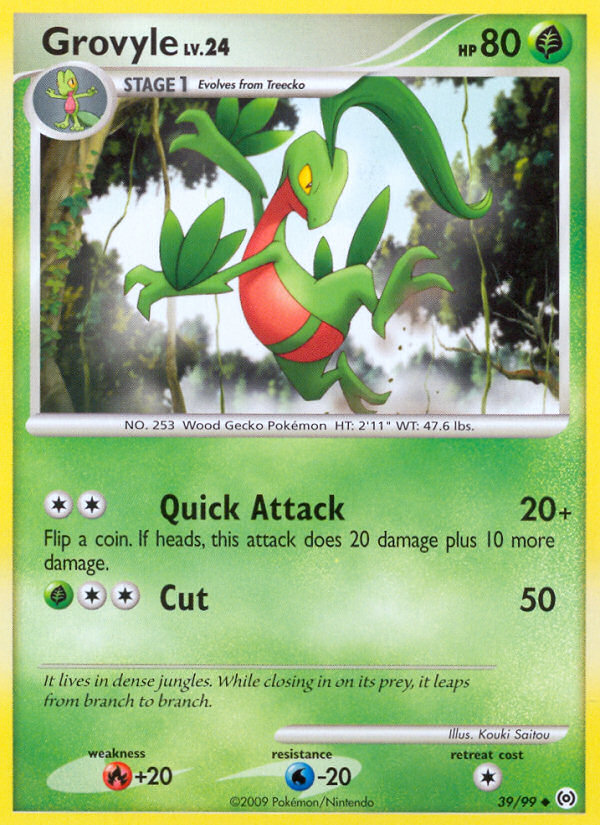 Grovyle (39/99) [Platinum: Arceus] | Exor Games Bridgewater