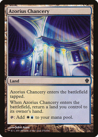 Azorius Chancery [Commander 2013] | Exor Games Bridgewater