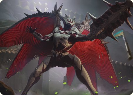 Phyrexian Vindicator Art Card [Phyrexia: All Will Be One Art Series] | Exor Games Bridgewater