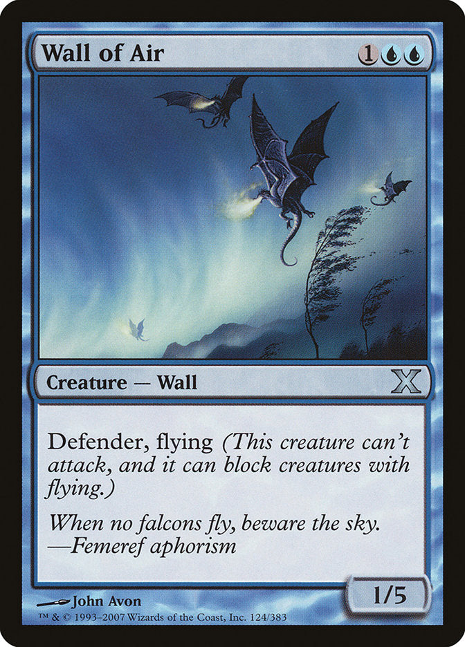 Wall of Air [Tenth Edition] | Exor Games Bridgewater