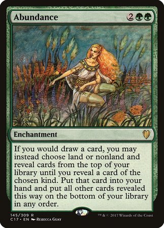 Abundance [Commander 2017] | Exor Games Bridgewater