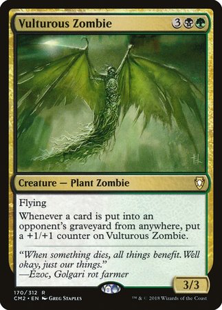 Vulturous Zombie [Commander Anthology Volume II] | Exor Games Bridgewater