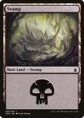 Swamp (298) [Commander Anthology] | Exor Games Bridgewater