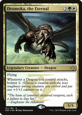 Dromoka, the Eternal [Fate Reforged Promos] | Exor Games Bridgewater