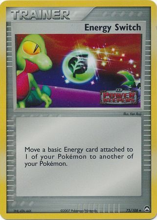 Energy Switch (75/108) (Stamped) [EX: Power Keepers] | Exor Games Bridgewater