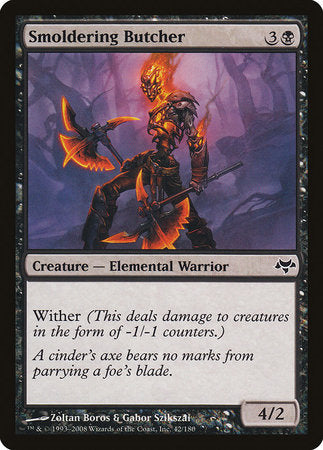 Smoldering Butcher [Eventide] | Exor Games Bridgewater