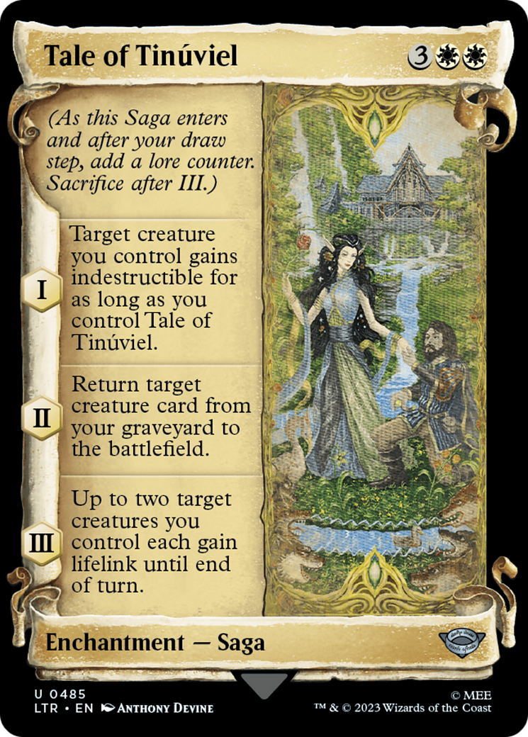 Tale of Tinuviel [The Lord of the Rings: Tales of Middle-Earth Showcase Scrolls] | Exor Games Bridgewater