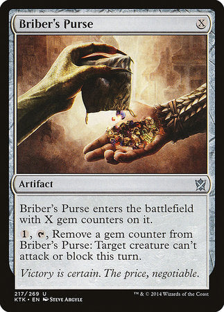 Briber's Purse [Khans of Tarkir] | Exor Games Bridgewater