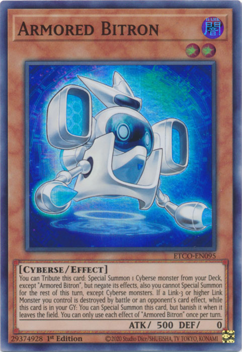 Armored Bitron [ETCO-EN095] Super Rare | Exor Games Bridgewater