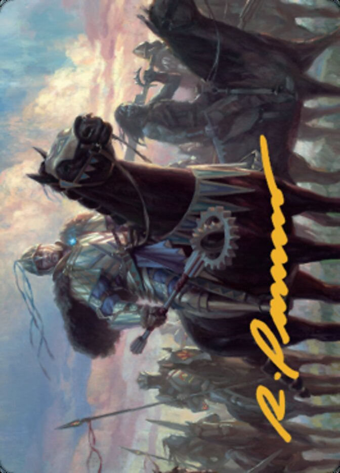Shanid, Sleepers' Scourge Art Card (Gold-Stamped Signature) [Dominaria United Art Series] | Exor Games Bridgewater