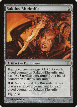 Rakdos Riteknife [Dissension] | Exor Games Bridgewater