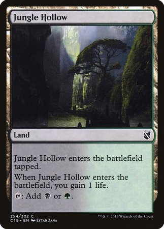 Jungle Hollow [Commander 2019] | Exor Games Bridgewater