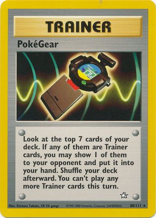 PokeGear (88/111) [Neo Genesis Unlimited] | Exor Games Bridgewater