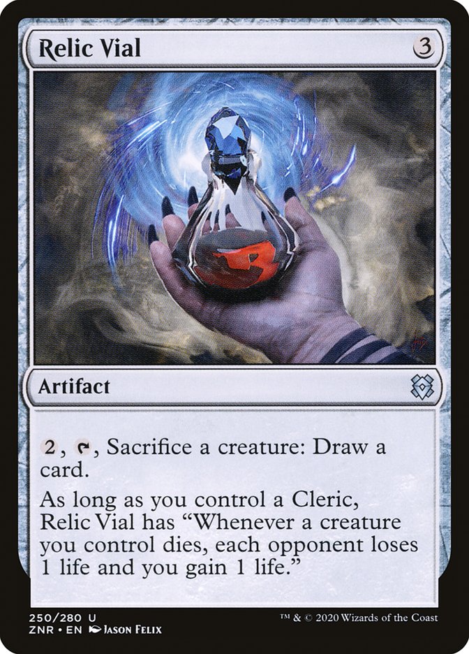 Relic Vial [Zendikar Rising] | Exor Games Bridgewater