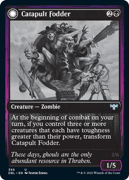 Catapult Fodder // Catapult Captain [Innistrad: Double Feature] | Exor Games Bridgewater