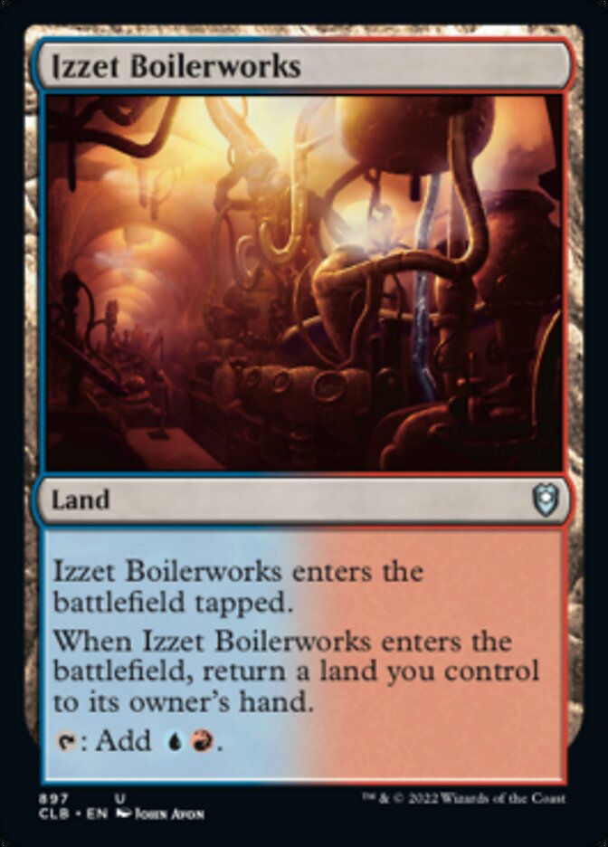 Izzet Boilerworks [Commander Legends: Battle for Baldur's Gate] | Exor Games Bridgewater