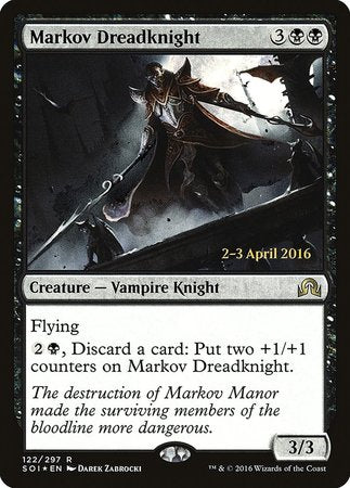 Markov Dreadknight [Shadows over Innistrad Promos] | Exor Games Bridgewater