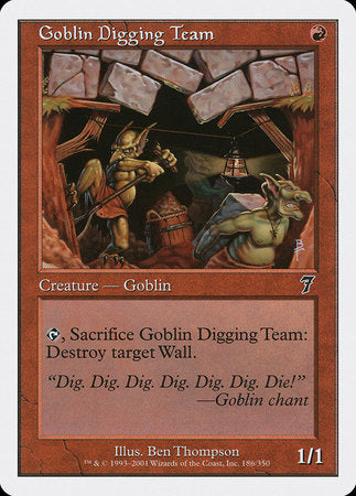 Goblin Digging Team [Seventh Edition] | Exor Games Bridgewater