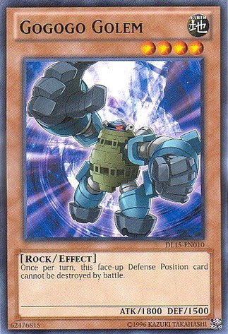 Gogogo Golem (Green) [DL15-EN010] Rare | Exor Games Bridgewater