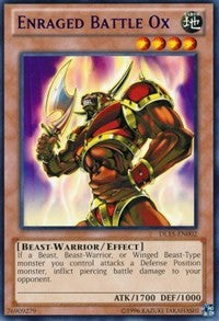 Enraged Battle Ox (Blue) [DL15-EN002] Rare | Exor Games Bridgewater