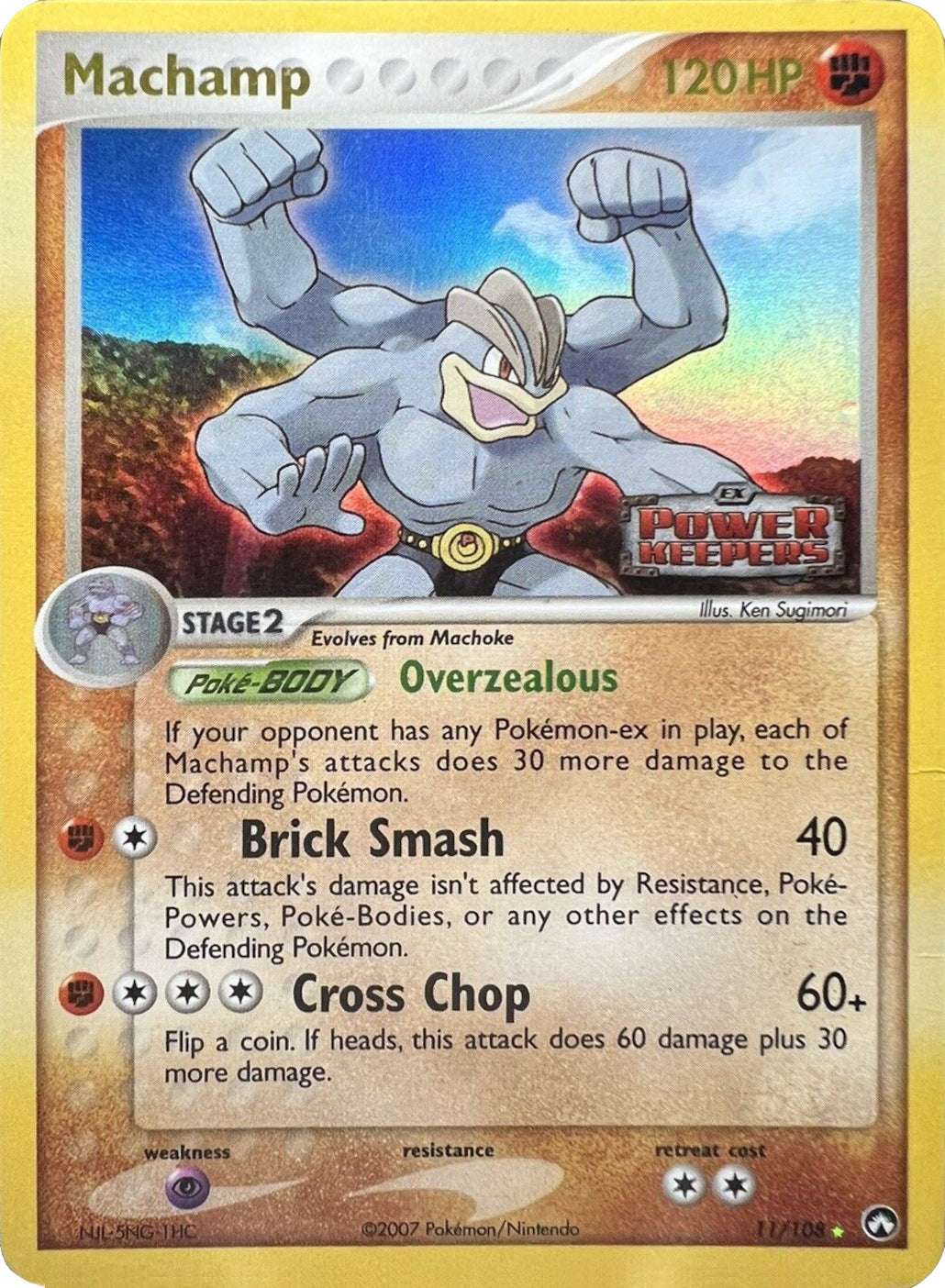 Machamp (11/108) (Stamped) [EX: Power Keepers] | Exor Games Bridgewater