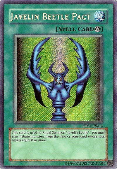 Javelin Beetle Pact [PP01-EN012] Secret Rare | Exor Games Bridgewater