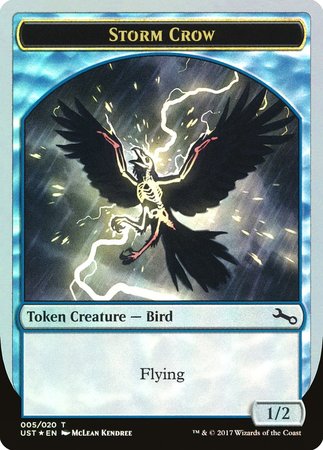 Storm Crow Token [Unstable Tokens] | Exor Games Bridgewater