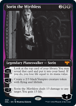 Sorin the Mirthless [Innistrad: Double Feature] | Exor Games Bridgewater