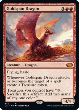 Goldspan Dragon [Jumpstart 2022] | Exor Games Bridgewater