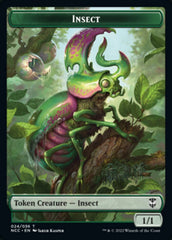 Ogre // Insect Double-sided Token [Streets of New Capenna Commander Tokens] | Exor Games Bridgewater