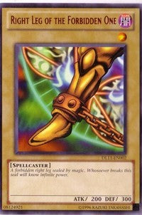 Right Leg of the Forbidden One (Red) [DL11-EN002] Rare | Exor Games Bridgewater