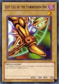 Left Leg of the Forbidden One (Purple) [DL11-EN003] Rare | Exor Games Bridgewater