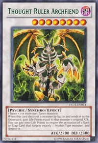 Thought Ruler Archfiend (Green) [DL11-EN014] Rare | Exor Games Bridgewater