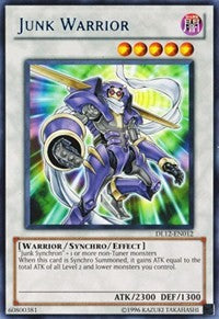 Junk Warrior (Blue) [DL12-EN012] Rare | Exor Games Bridgewater