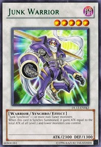 Junk Warrior (Green) [DL12-EN012] Rare | Exor Games Bridgewater