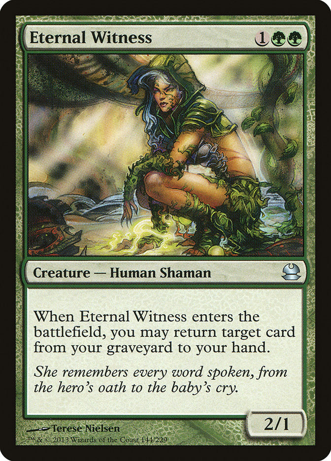 Eternal Witness [Modern Masters] | Exor Games Bridgewater