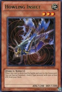 Howling Insect (Green) [DL13-EN007] Rare | Exor Games Bridgewater