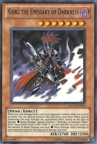 Gorz the Emissary of Darkness (Blue) [DL13-EN013] Rare | Exor Games Bridgewater